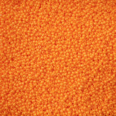 11/0 Preciosa Seed Beads Bright Orange Chalk Sfinx Terra Dyed